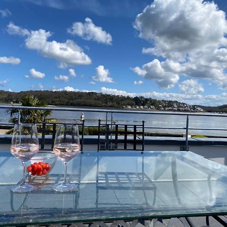 Maison Villa Montmarin Vue Mer Bretagne Nord Vers Roscoff Carantec Morlaix Plouescat Locquenole Avec Son Spa Et Sa Vue Mer מראה חיצוני תמונה